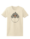 Cute Hatching Chick - Gray Womens T-Shirt by TooLoud-Womens T-Shirt-TooLoud-Natural-X-Small-Davson Sales