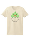 Cute Hatching Chick - Green Womens T-Shirt by TooLoud-Womens T-Shirt-TooLoud-Natural-X-Small-Davson Sales