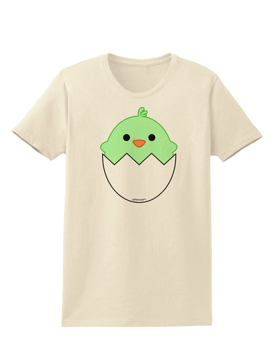 Cute Hatching Chick - Green Womens T-Shirt by TooLoud-Womens T-Shirt-TooLoud-Natural-X-Small-Davson Sales