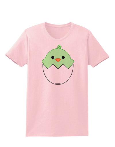 Cute Hatching Chick - Green Womens T-Shirt by TooLoud-Womens T-Shirt-TooLoud-PalePink-X-Small-Davson Sales