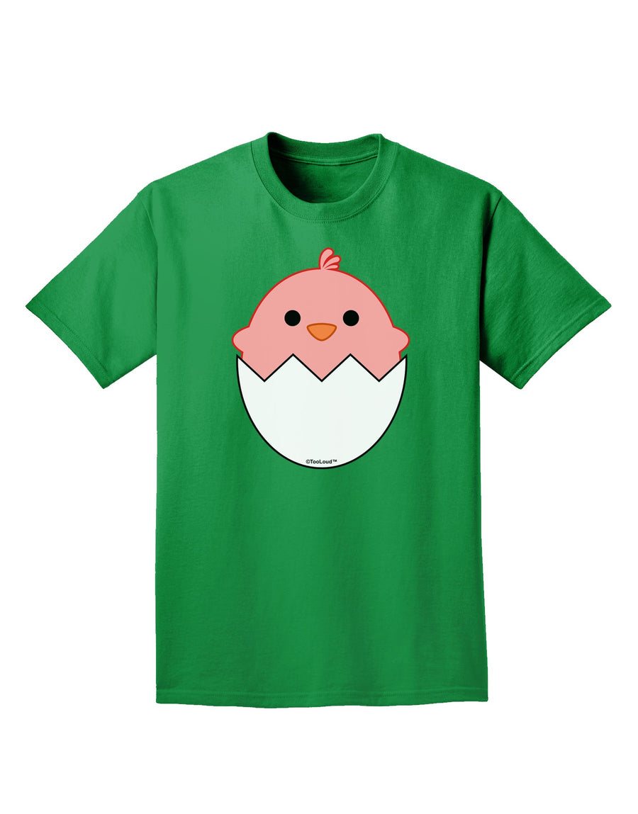 Cute Hatching Chick - Pink Adult Dark T-Shirt by TooLoud-Mens T-Shirt-TooLoud-Purple-Small-Davson Sales