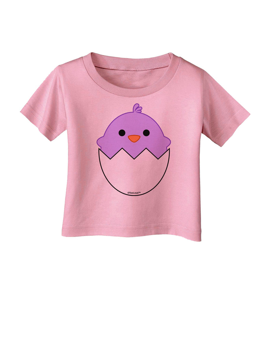 Cute Hatching Chick - Purple Infant T-Shirt by TooLoud-Infant T-Shirt-TooLoud-White-06-Months-Davson Sales