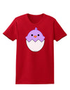 Cute Hatching Chick - Purple Womens Dark T-Shirt by TooLoud-Womens T-Shirt-TooLoud-Red-X-Small-Davson Sales