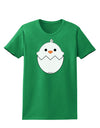 Cute Hatching Chick - White Womens Dark T-Shirt by TooLoud-Womens T-Shirt-TooLoud-Kelly-Green-X-Small-Davson Sales