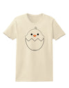 Cute Hatching Chick - White Womens T-Shirt by TooLoud-Womens T-Shirt-TooLoud-Natural-X-Small-Davson Sales