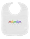 Cute Hatching Chicks Group #2 Baby Bib by TooLoud