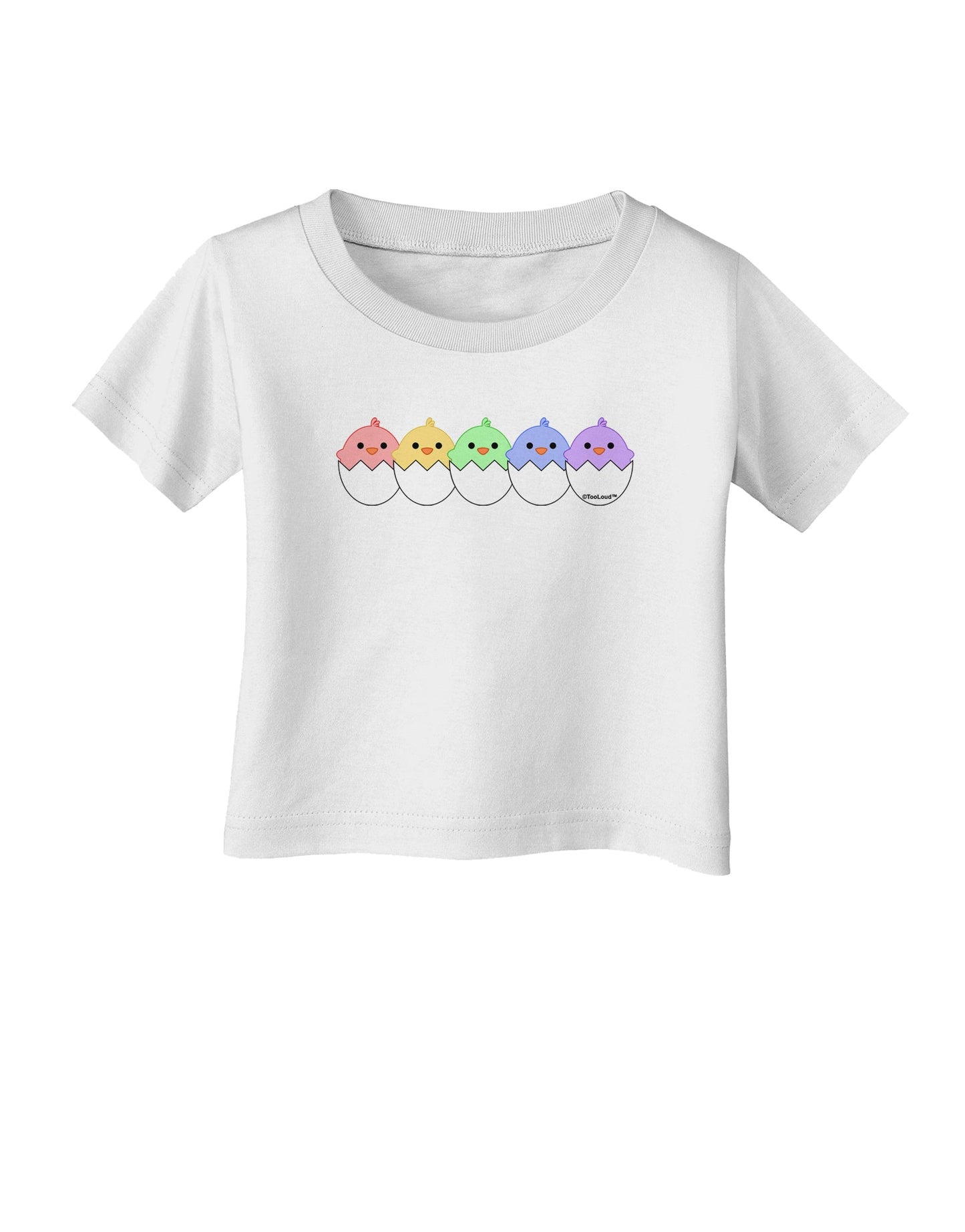 Cute Hatching Chicks Group #2 Infant T-Shirt by TooLoud-Infant T-Shirt-TooLoud-White-06-Months-Davson Sales