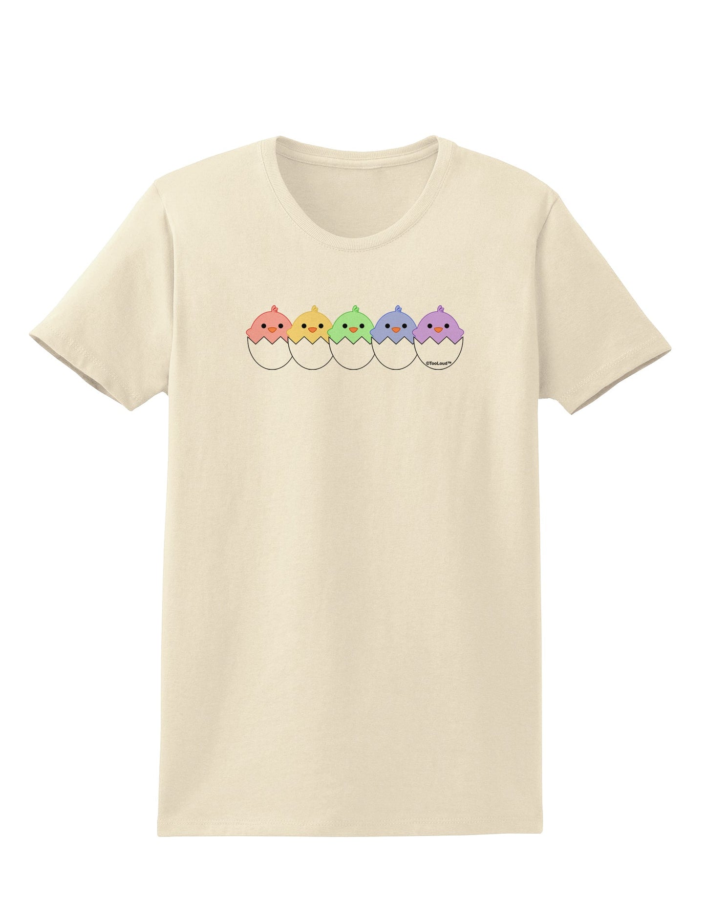 Cute Hatching Chicks Group #2 Womens T-Shirt by TooLoud-Womens T-Shirt-TooLoud-Natural-X-Small-Davson Sales