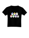 Cute Hatching Chicks Group Toddler T-Shirt Dark by TooLoud-Toddler T-Shirt-TooLoud-Black-2T-Davson Sales