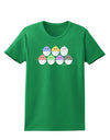 Cute Hatching Chicks Group Womens Dark T-Shirt by TooLoud-Womens T-Shirt-TooLoud-Kelly-Green-X-Small-Davson Sales