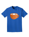 Cute Holiday Drink Pumpkin Spice Latte Adult Dark T-Shirt-Mens T-Shirt-TooLoud-Royal-Blue-Small-Davson Sales