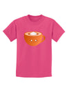 Cute Holiday Drink Pumpkin Spice Latte Childrens Dark T-Shirt-Childrens T-Shirt-TooLoud-Sangria-X-Small-Davson Sales