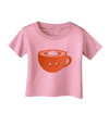 Cute Holiday Drink Pumpkin Spice Latte Infant T-Shirt-Infant T-Shirt-TooLoud-Candy-Pink-06-Months-Davson Sales