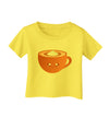 Cute Holiday Drink Pumpkin Spice Latte Infant T-Shirt-Infant T-Shirt-TooLoud-Yellow-06-Months-Davson Sales