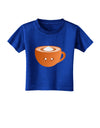 Cute Holiday Drink Pumpkin Spice Latte Toddler T-Shirt Dark-Toddler T-Shirt-TooLoud-Red-2T-Davson Sales