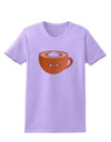 Cute Holiday Drink Pumpkin Spice Latte Womens T-Shirt-Womens T-Shirt-TooLoud-Lavender-X-Small-Davson Sales