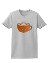 Cute Holiday Drink Pumpkin Spice Latte Womens T-Shirt-Womens T-Shirt-TooLoud-AshGray-X-Small-Davson Sales