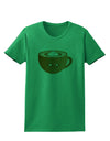 Cute Holiday Drink Pumpkin Spice Latte Womens T-Shirt-Womens T-Shirt-TooLoud-Kelly-Green-X-Small-Davson Sales