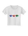 Cute Holiday Drink Set - Christmas Toddler T-Shirt-Toddler T-Shirt-TooLoud-White-2T-Davson Sales