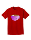 Cute Hot Cocoa Christmas Adult Dark T-Shirt-Mens T-Shirt-TooLoud-Red-Small-Davson Sales