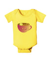 Cute Hot Cocoa Christmas Baby Romper Bodysuit-Baby Romper-TooLoud-Yellow-06-Months-Davson Sales