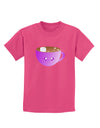 Cute Hot Cocoa Christmas Childrens Dark T-Shirt-Childrens T-Shirt-TooLoud-Sangria-X-Small-Davson Sales