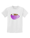 Cute Hot Cocoa Christmas Childrens T-Shirt-Childrens T-Shirt-TooLoud-White-X-Small-Davson Sales