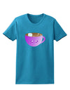 Cute Hot Cocoa Christmas Womens Dark T-Shirt-TooLoud-Turquoise-X-Small-Davson Sales