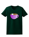 Cute Hot Cocoa Christmas Womens Dark T-Shirt-TooLoud-Forest-Green-Small-Davson Sales
