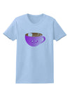 Cute Hot Cocoa Christmas Womens T-Shirt-Womens T-Shirt-TooLoud-Light-Blue-X-Small-Davson Sales