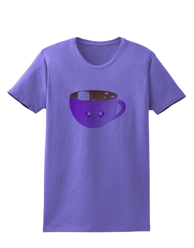 Cute Hot Cocoa Christmas Womens T-Shirt-Womens T-Shirt-TooLoud-Violet-X-Small-Davson Sales