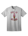 Cute Ice Cream Cone - Sweet As Ice Cream Adult T-Shirt-unisex t-shirt-TooLoud-AshGray-Small-Davson Sales