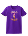 Cute Ice Cream Cone - Sweet As Ice Cream Womens Dark T-Shirt-Womens T-Shirt-TooLoud-Purple-X-Small-Davson Sales