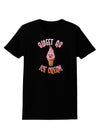 Cute Ice Cream Cone - Sweet As Ice Cream Womens Dark T-Shirt-Womens T-Shirt-TooLoud-Black-X-Small-Davson Sales