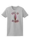 Cute Ice Cream Cone - Sweet As Ice Cream Womens T-Shirt-Womens T-Shirt-TooLoud-AshGray-X-Small-Davson Sales