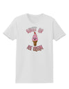 Cute Ice Cream Cone - Sweet As Ice Cream Womens T-Shirt-Womens T-Shirt-TooLoud-White-X-Small-Davson Sales