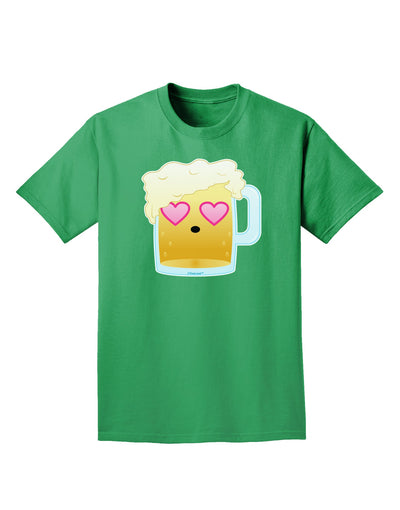 Cute Infatuated Beer Adult Dark T-Shirt by TooLoud-Mens T-Shirt-TooLoud-Kelly-Green-Small-Davson Sales