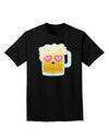 Cute Infatuated Beer Adult Dark T-Shirt by TooLoud-Mens T-Shirt-TooLoud-Black-Small-Davson Sales