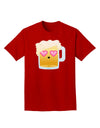 Cute Infatuated Beer Adult Dark T-Shirt by TooLoud-Mens T-Shirt-TooLoud-Red-Small-Davson Sales