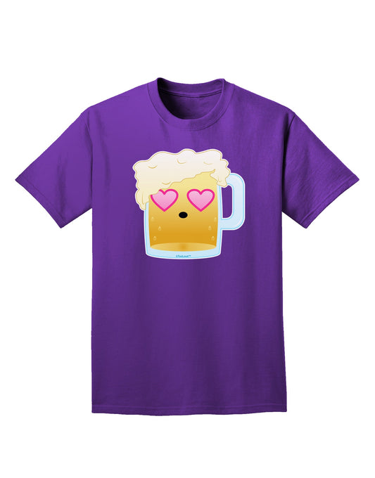 Cute Infatuated Beer Adult Dark T-Shirt by TooLoud-Mens T-Shirt-TooLoud-Purple-Small-Davson Sales