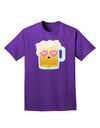 Cute Infatuated Beer Adult Dark T-Shirt by TooLoud-Mens T-Shirt-TooLoud-Purple-Small-Davson Sales