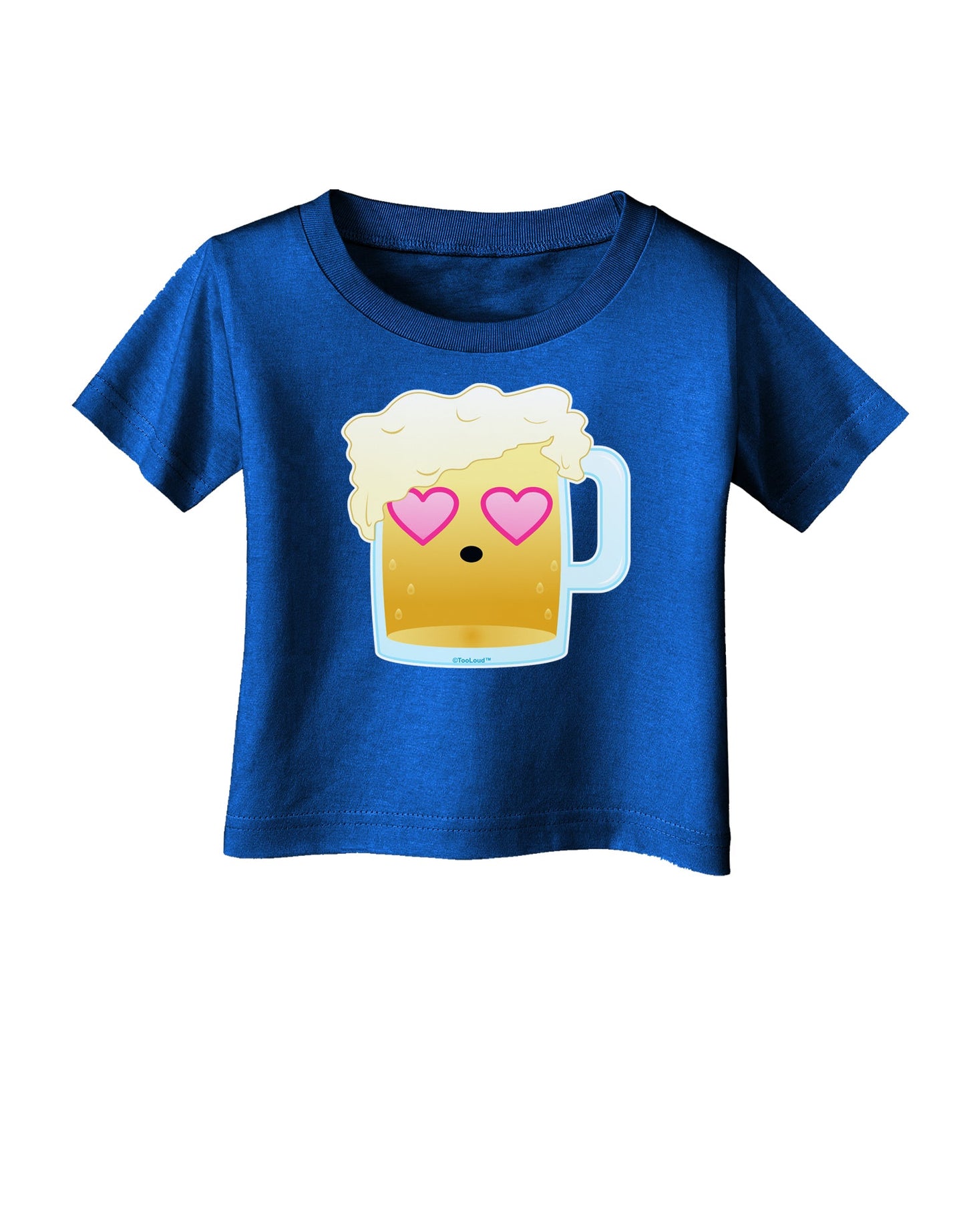Cute Infatuated Beer Infant T-Shirt Dark by TooLoud-Infant T-Shirt-TooLoud-Royal-Blue-06-Months-Davson Sales