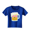 Cute Infatuated Beer Toddler T-Shirt Dark by TooLoud-Toddler T-Shirt-TooLoud-Royal-Blue-2T-Davson Sales