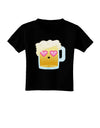 Cute Infatuated Beer Toddler T-Shirt Dark by TooLoud-Toddler T-Shirt-TooLoud-Black-2T-Davson Sales