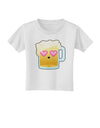 Cute Infatuated Beer Toddler T-Shirt by TooLoud-Toddler T-Shirt-TooLoud-White-2T-Davson Sales