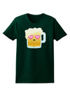 Cute Infatuated Beer Womens Dark T-Shirt by TooLoud-Womens T-Shirt-TooLoud-Forest-Green-Small-Davson Sales