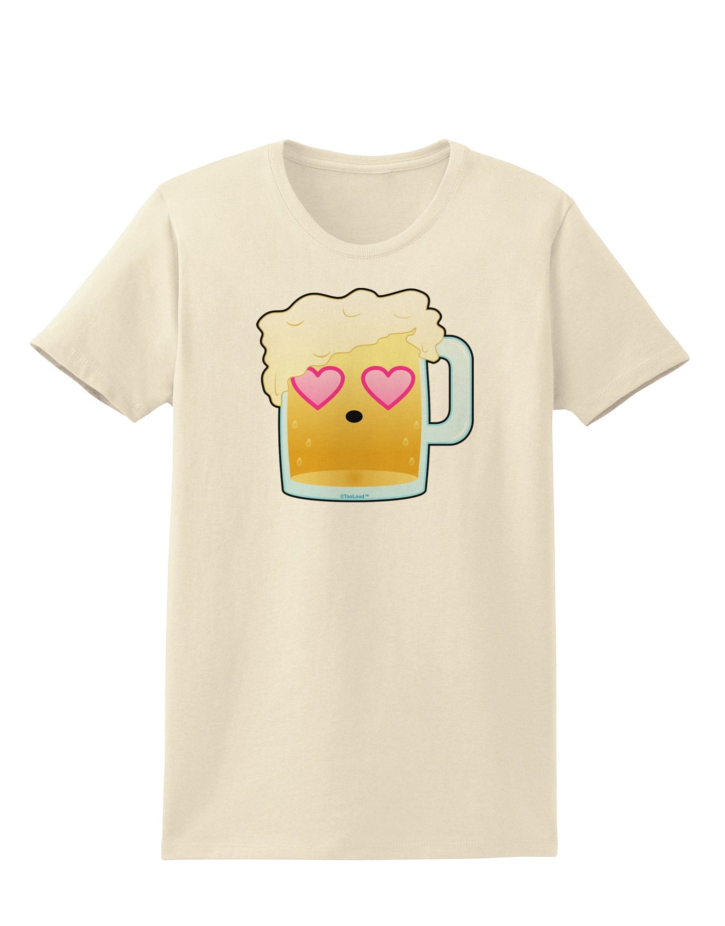 Cute Infatuated Beer Womens T-Shirt by TooLoud-Womens T-Shirt-TooLoud-Natural-X-Small-Davson Sales
