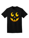 Cute Jack O Lantern Pumpkin Face Adult Dark T-Shirt-Mens T-Shirt-TooLoud-Black-Small-Davson Sales