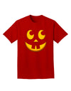 Cute Jack O Lantern Pumpkin Face Adult Dark T-Shirt-Mens T-Shirt-TooLoud-Red-Small-Davson Sales