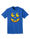 Cute Jack O Lantern Pumpkin Face Adult Dark T-Shirt-Mens T-Shirt-TooLoud-Royal-Blue-Small-Davson Sales